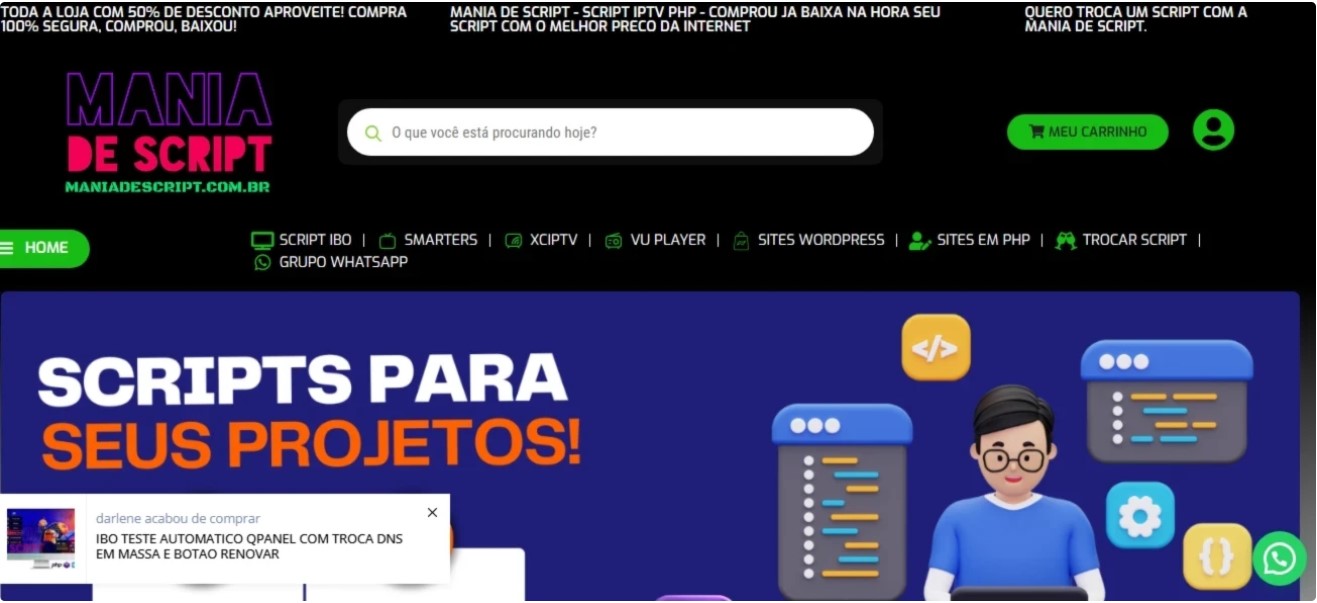 Script Loja Para Produtos Digitais Loja ScriptStoreBR